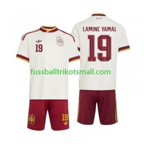 Fußballtrikots Spanien Lamine Yamal 19 World Cup Kinder 2026 Kurzarm Auswärts-trikot kaufen
